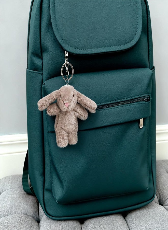 Bumobot Cute Bunny Plush Keychain for Bag Backpack, 3.5" Mini Rabbit Bunny Keychain Purse Charm Pendant Gift for Women Girls - Image 5
